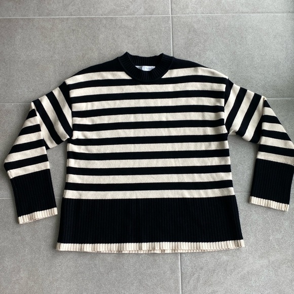 Zara Women’s Striped Sweater Small - Picture 1 of 6